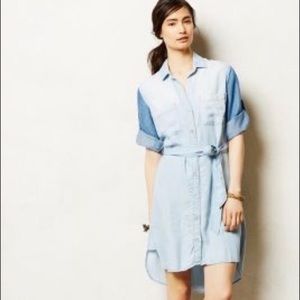 Cloth & Stone chambray dress - L